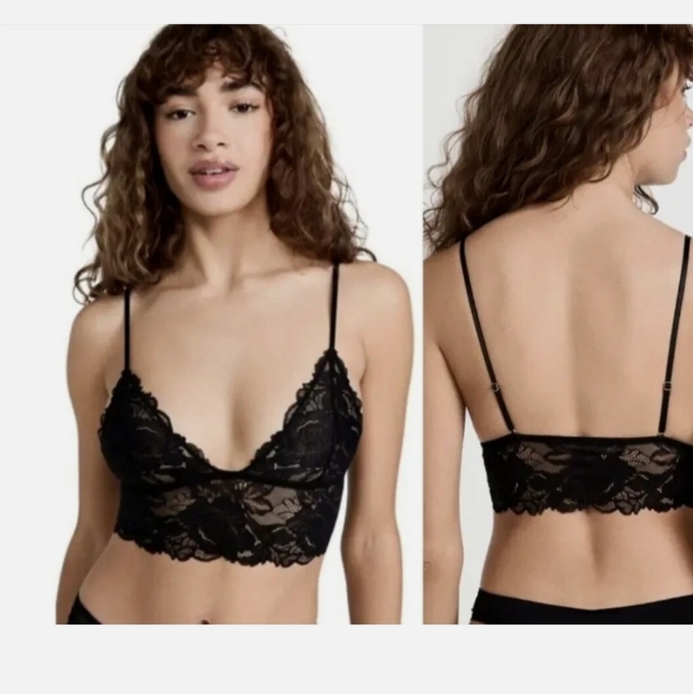 Free People FP Everyday Lace Longline Bralette